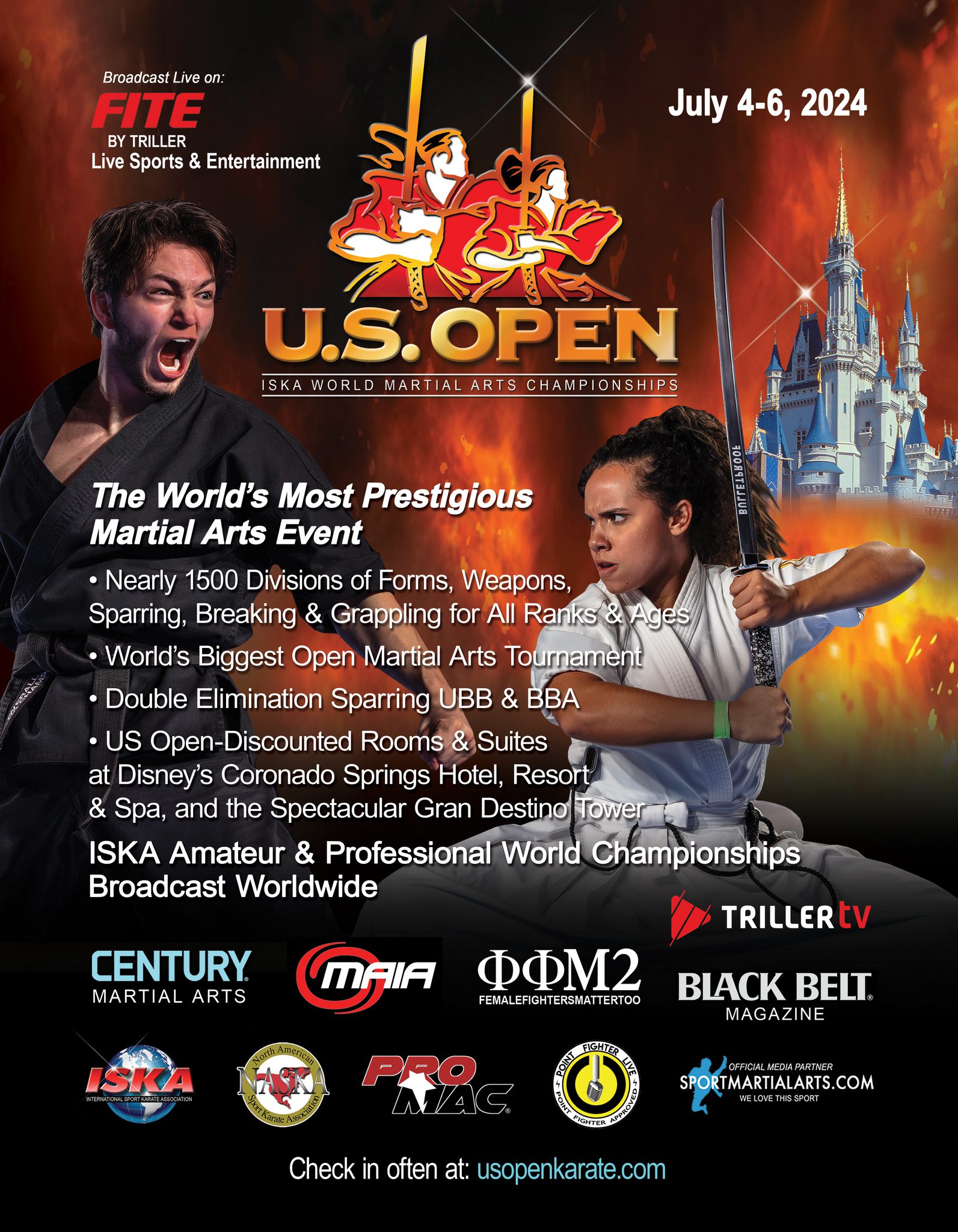 Us open ISKA World Headquarters
