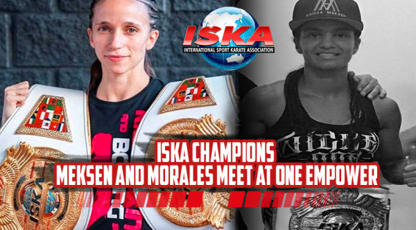 ISKA Champions Meksen and Morales
